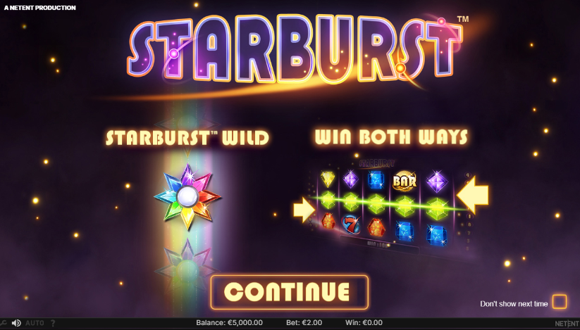 Starburst Slot Casino